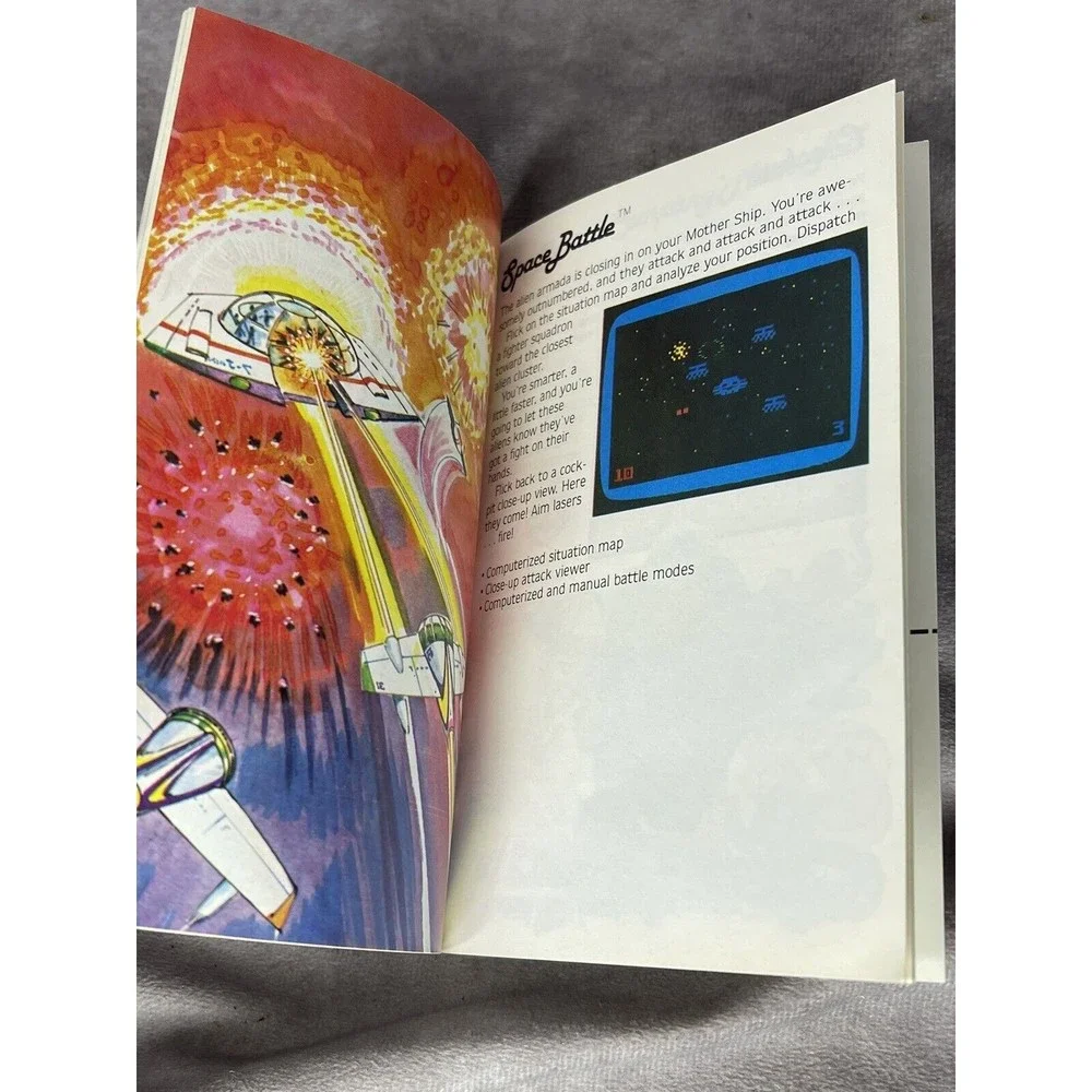 INTELLIVISION MATTEL ELECTRONICS 1981 BLUE CATALOG 2ND EDIT. #00073350-G1 36PGs!